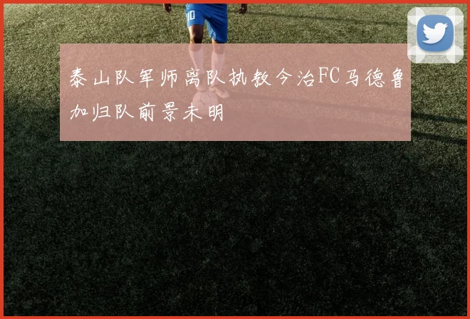 泰山队军师离队执教今治FC马德鲁加归队前景未明
